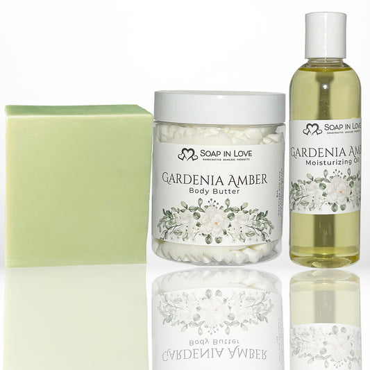 Gardenia Amber 3pc Bundle