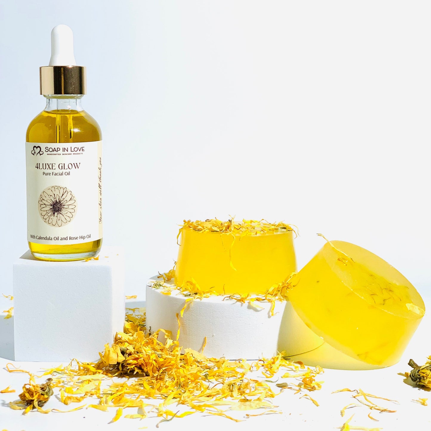 Calendula Rose Facial Bar