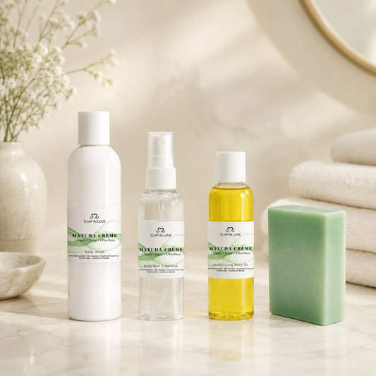 Matcha Crème 4-Piece Scent Ritual Set