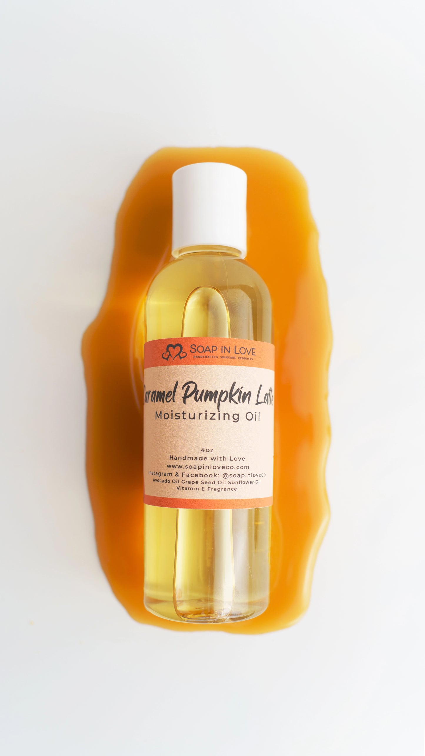 Caramel Pumpkin Latte Moisturizing Body Oil